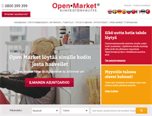 Tablet Screenshot of openmarket.fi